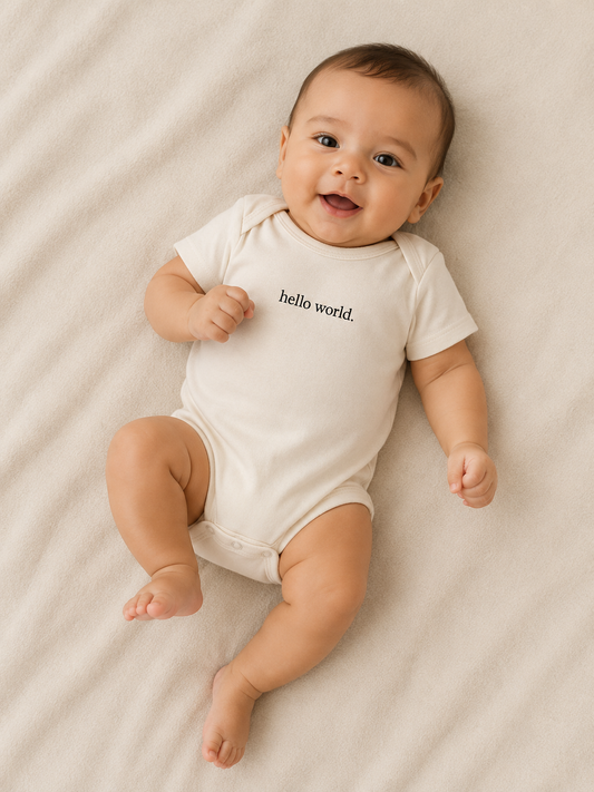 Romper Hello world.